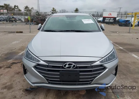 2019 Hyundai Elantra Sel from USA, damaged, VIN 5NPD84LF4KH482785